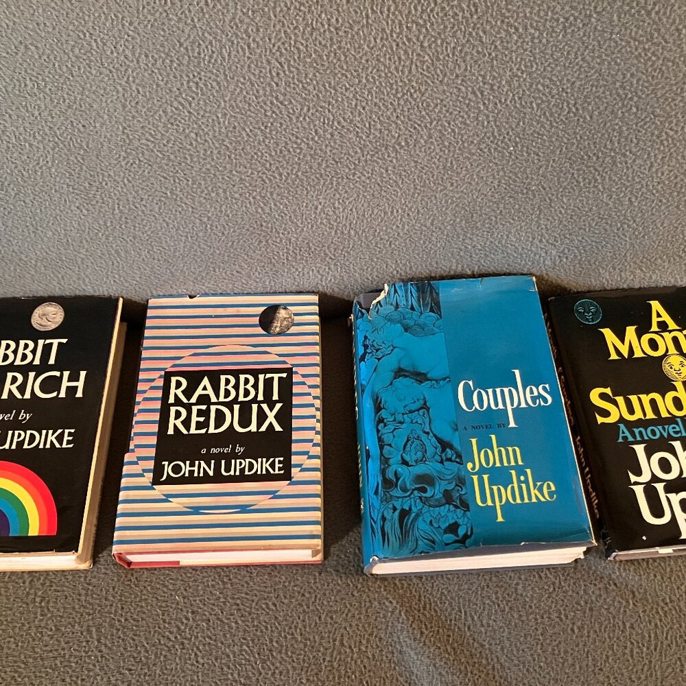 Lot of 4 JOHN UPDIKE Books, all are 1st edit./1st print. (HC/DJ)